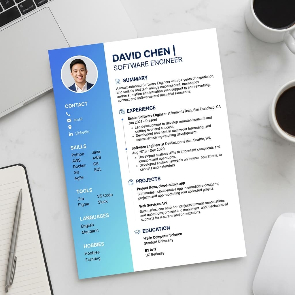 Tạo CV trực quan